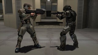 Halo 1 Marines VS. Halo 3 ODSTs but It's Zero Gravity