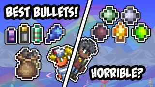 Terraria Complete Bullets Guide! Best and Worst Bullets in Terraria 1.4!