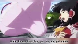 Những khoảnh khác đáng yêu cùng girl anime #anime #amv