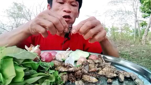 kriuk kriuk makan serangga enak tau