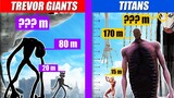 Trevor Giants and Titans Size Comparison | SPORE