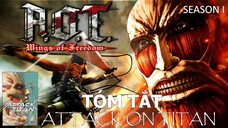 Tóm tắt phim "Attack On Titan" | Đại Chiến Titan | ( Season 1 ) | AL Anime