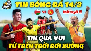 ĐTVN Đón Tin Vui Từ Trên Trời Rơi Xuống Trước Buổi Tập 14/3...Thầy Park Vỡ Òa Vui Sướng