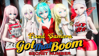 MMD SECRET NUMBER() _ Got That Boom Motion DL กล้องติดตัว