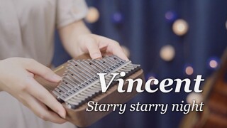 【Thumb Piano】Love Van Gogh Vincent (ราตรีประดับดาว) Don McLean Starry Night～