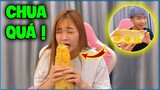 Vlog | NTN chơi lớn cho Ngọc Diễm ăn “ Bánh Mì Kẹp Chanh ” siêu chua và cái kết ?