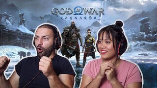 God of War Ragnarok Reveal Trailer Reaction