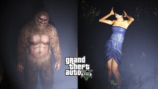 What happens if you visit Chiliad Mountain Mystery Lady in GTA 5? (Mysterious Lady Easter egg)