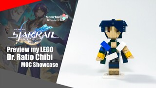 Preview My LEGO Honkai: Star Rail Dr. Ratio Chibi | Somchai Ud