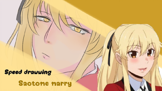 ∆ Saotome marry kakegurui ∆ [Spees drawwing]