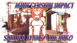 [MMD Genshin Impact] Sakura Ayana(CV) - Asu no Yozora Shoukaihan [Yae Miko]