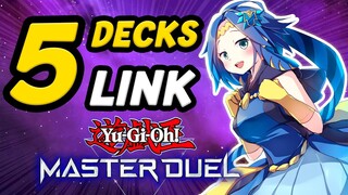 5 Decks Link para usar no evento Link Regulation Yu-Gi-Oh! Master Duel