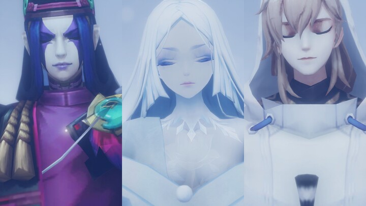 [Onmyoji MMD] Tentang apa yang dilakukan trio Dayi dalam kehidupan sehari-hari mereka