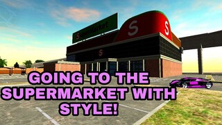 Going to the supermarket with style! || Car Parking Multiplayer