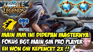 LEOKOCE MAIN BARENG PRO PLAYER LAGI! MAIN GOLD DIDEPAN DRIAN & GPX! 😜 - Mobile Legends