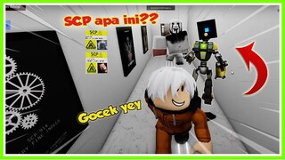 DIGOCEK AJA!! AKU DIKEJAR 2 SCP YANG KABUR DARI PENJRARA!! ROBLOX MIKOCIL