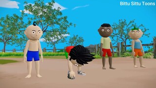 Garmi Mein Aam Chori _ Mango Wala Cartoon Comedy _ Funny Comedy Video - Bittu Sittu Toons