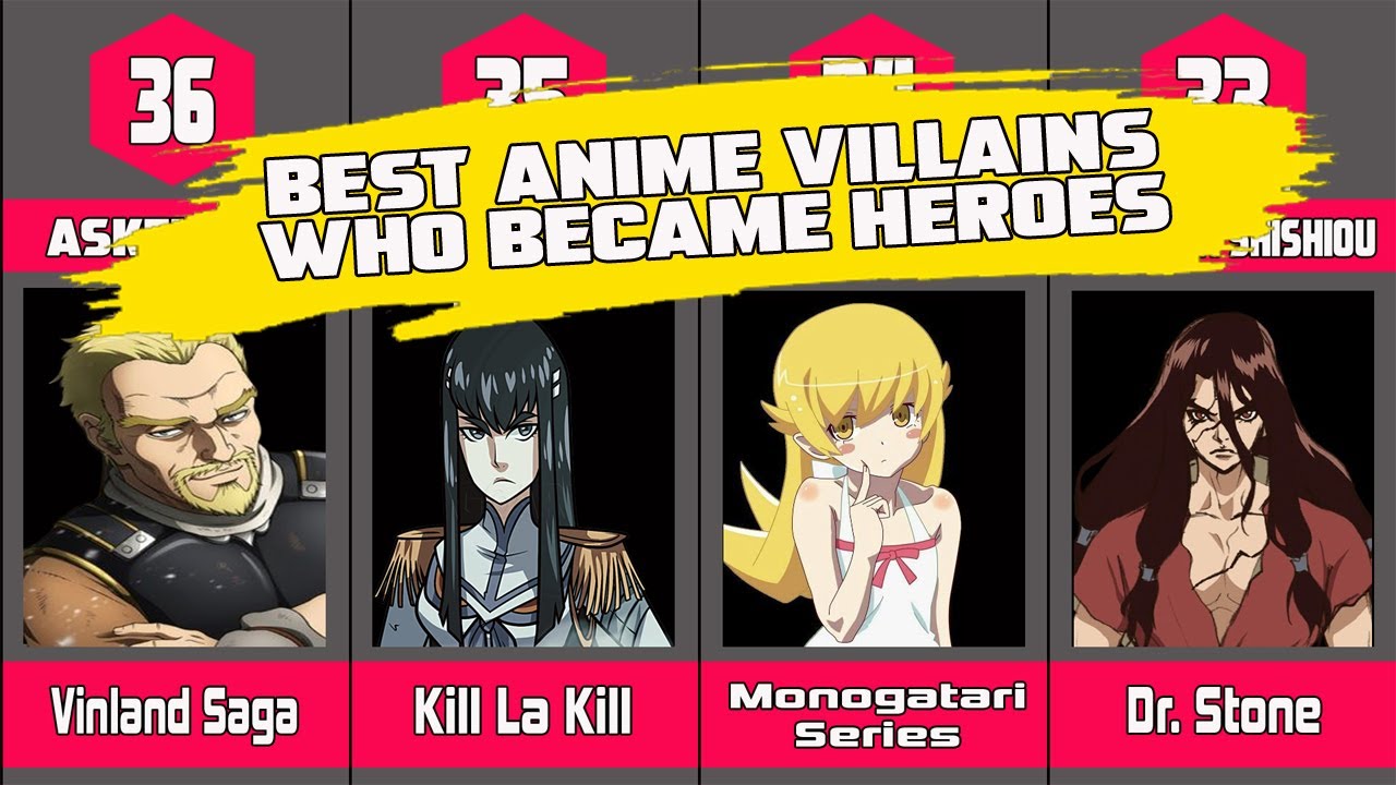 some of the most acclaimed villains in anime/manga . which is your fav ? :  r/animememes