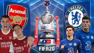 FA CUP | อาร์เซนอล🔫🔴 ปะทะ เชลซี🦁🔵 | FIFA 20 | ชิงชนะเลิศ FA CUP