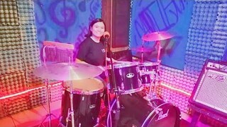 NAGAWA KO KAYA MAG DRUM 🥁 NEW TALENT? |SANTIGUAR MUSIC STUDIO.