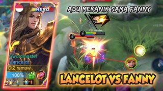 AGGRESSIVE LANCELOT VS FANNY, KALO LAWAN FANNY CURI AJA PURPLE BUFF NYA HEHE