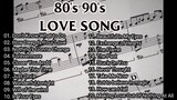 80's 90's LOVE SONG (RELAXING LOVE SONG)
