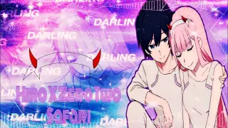 Darling In The Franxx Hiro X Zero Two AMV Song “SAFARI” ✩requested✩