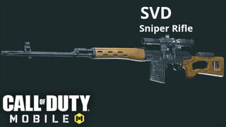 [ CODM ] View setting SVD sniper 3 items Bikin gelii damage.. 🤣