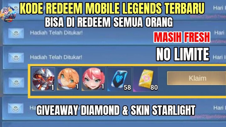 BURUAN! KODE REDEEM ML TERBARU KODE REDEEM MOBILE LEGENDS HARI INI UPDATE AGUSTUS 2024