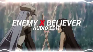 enemy x believer - imagine dragons x j.i.d [edit audio]