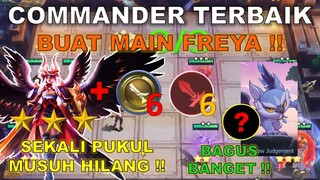 COMMANDER TERBAIK BUAT MAIN FREYA !! ENAK BANGET BUAT PUSH RANK ! COMMANDER TERBAIK MAGIC CHESS 2022