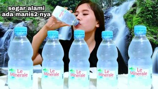 MUKBANG MINUMAN SEGAR DINGIN AIR MINERAL ASMR LE MINERALE DINGIN#mukbang#asmrminumansegar#eatingshow