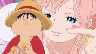 Khoảnh khắc khi Shirahoshi gặp Luffy lần đầu tiên