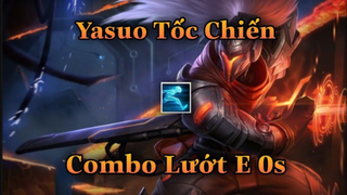 LMHT Tốc Chiến_ Yasuo Mang Tốc Hành Vào Rank Múa Quá Ảo Combo Lướt E 0 Giây