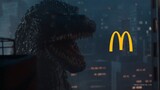 New Commercial Godzilla McDonald's in Japan