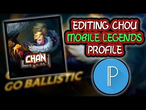 EDITING CHOU GO BALLISTIC SKIN FOR MOBILE LEGENDS PROFILE ON ANDROID | CHOU STARLIGHT