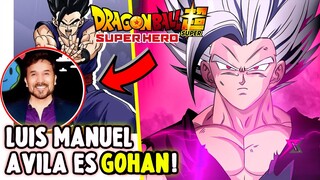 NUEVA VOZ DE GOHAN OFICIAL! LUIS MANUEL ÁVILA | Dragon Ball Super Super Hero TRAILER ESPAÑOL LATINO