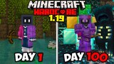I Survived 100 Days in 1.19 Minecraft Hardcore