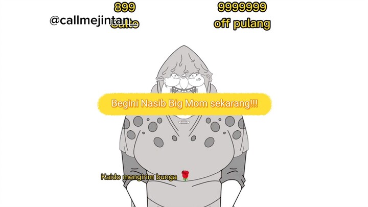 Begini nasib Big Mom setelah kalah dari Law & Kid