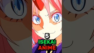 5 ISEKAI ANIME