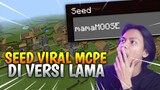 MENCOBA SEED MCPE YANG VIRAL DI VERSI LAMA !!! Apa yang ada di seed "mamaMOOSE" mcpe versi sekrang?😱