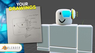 Bringing Your UGC Drawings To Life... (Roblox)