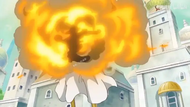 Anime|Spoof Anime|Pekoms and Luffy hit Paramecia