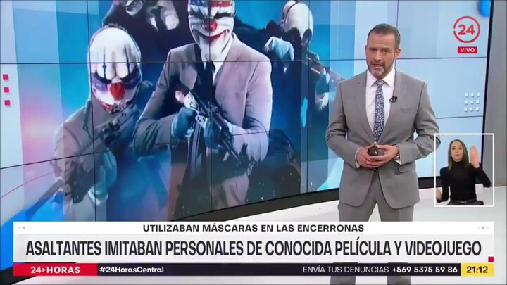 Payday 2 is on the news