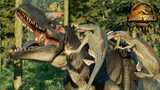 Allosaurus gets DEFEATED! - Jurassic World Evolution 2 | Prehistoric Life [4K]