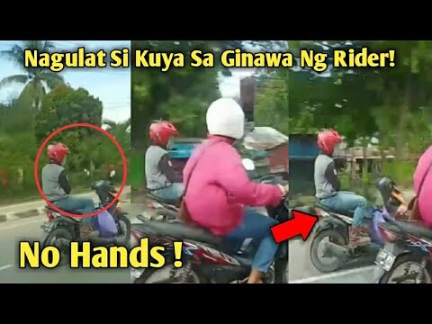 Nagulat Si Kuya Sa Ginawa Ng Rider/Pinoy funny Moment Video