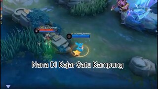 Nana Si Bocil Lincah Dikejar Masa😂|Mobile Legends