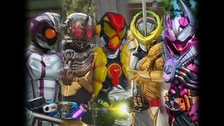 It's the turn of the three riders to build a sound team this time? Mask sound effects are randomly m
