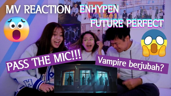 VAMPIRE HYBRID MAMPIR !! 🧛 | ENHYPEN  (엔하이픈) 'Future Perfect (Pass the MIC)' MV REACTION Indonesia