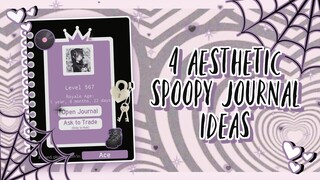 *.+ 4 Aesthetic Spoopy Royale High Journal Ideas +.* (Free to Use uwu)